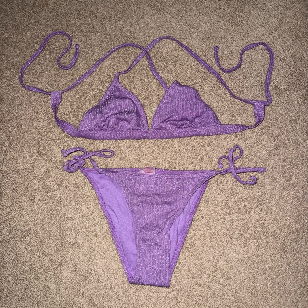 Purple Bikini Set